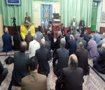 جلسه پرسش و پاسخ و سخنرانی در جمع مردم منطقه کوی امیرالمؤمنین علیه السلام (مسجد امیرالمؤمنین علیه السلام)