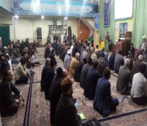 جلسه پرسش و پاسخ و سخنرانی در جمع مردم منطقه کوی امیرالمؤمنین علیه السلام (مسجد امیرالمؤمنین علیه السلام)